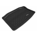 3D Mats Usa Direct Fit, Raised Edge, Black, Thermoplastic Rubber Of Carbon Fiber Texture, Non-Skid M1TL0211309